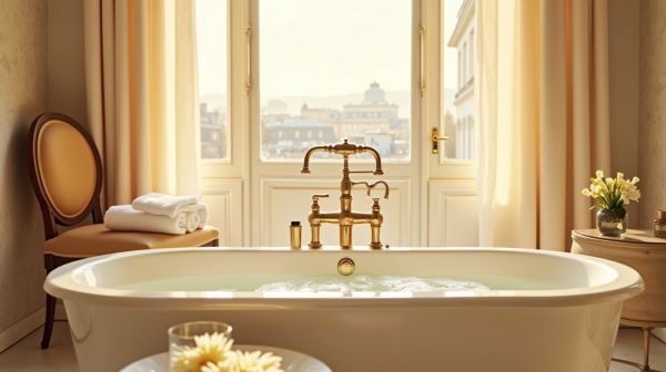 Vivez un séjour mémorable dans les top hôtels avec baignoire à Paris